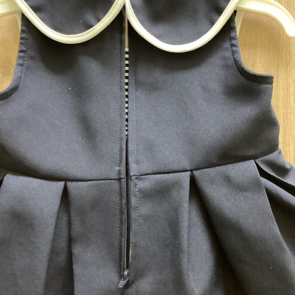 NWT BONNIE JEAN GIRLS SAILOR COLLAR BOW DRESS W SHORTS NAVY/ WHITE Sz 2 - Picture 6 of 7